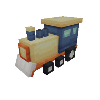 Toy Train Locomotive — cosmetic Furniture v2 item on the NovaVoid Cat Civilization Minecraft server