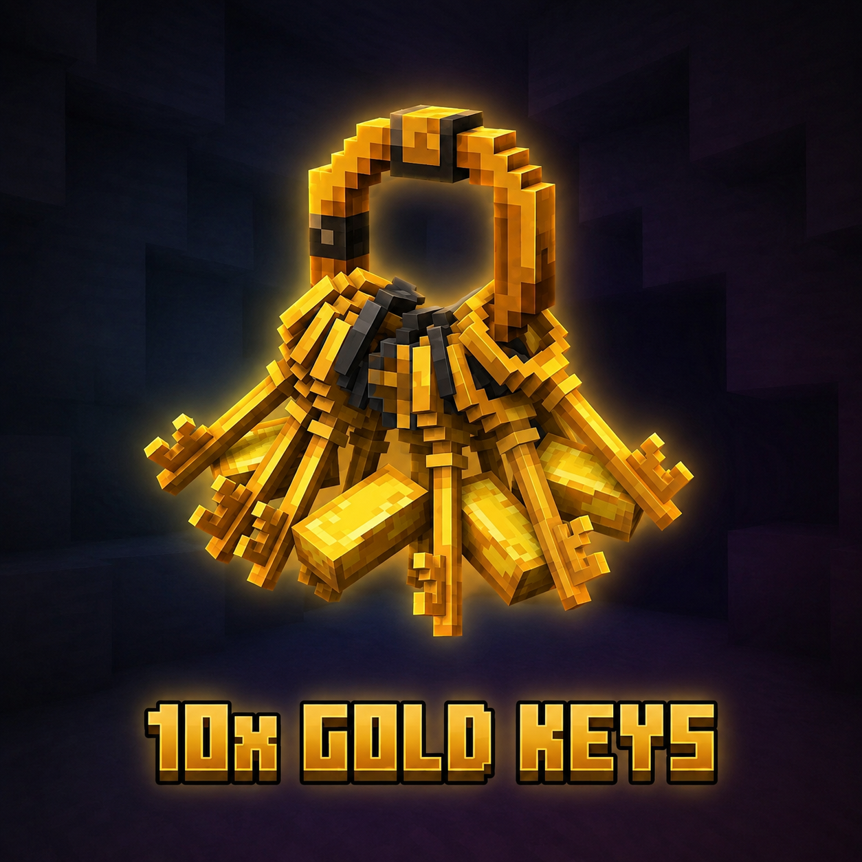 10X Gold Keys