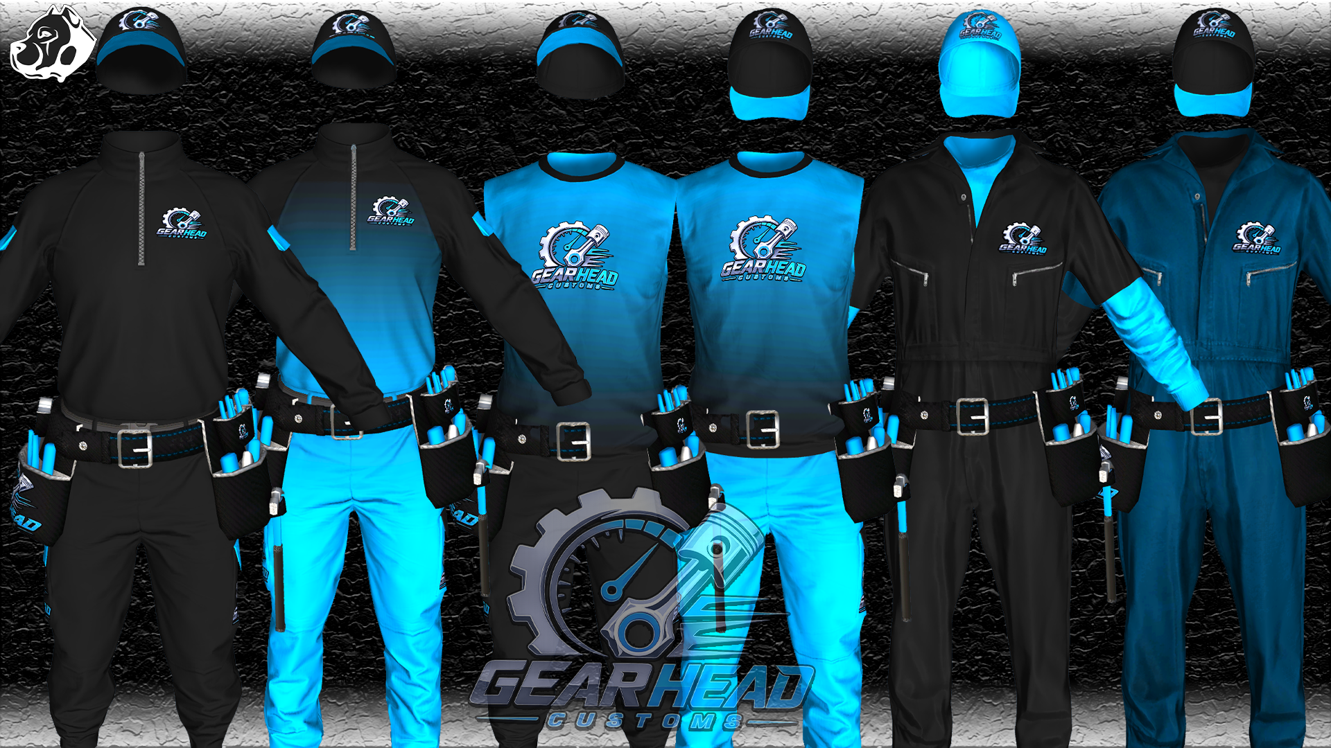 Gearhead Customs Mech Bundle | Fivem Mechanic Clothing