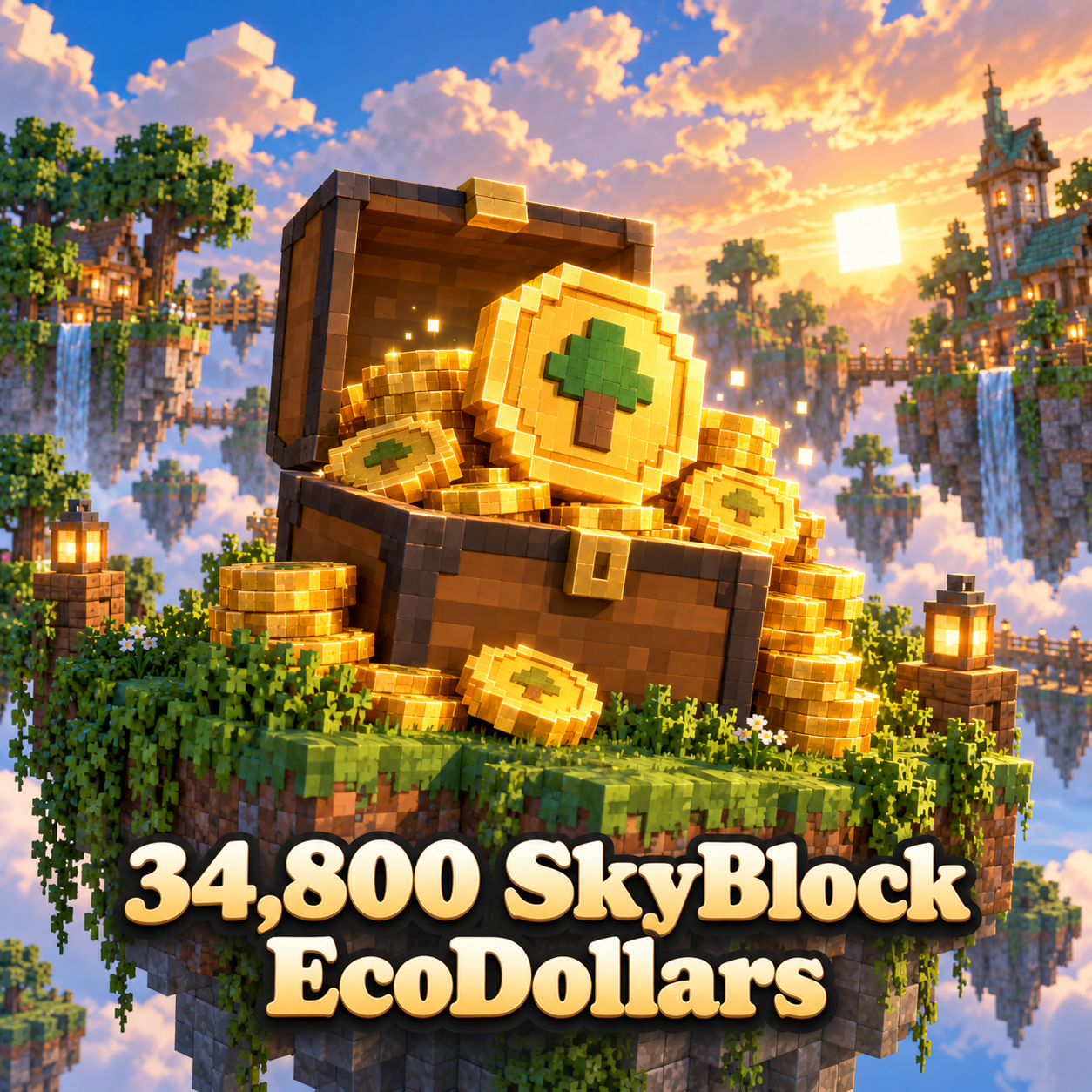 34,800 SkyBlock EcoDollars