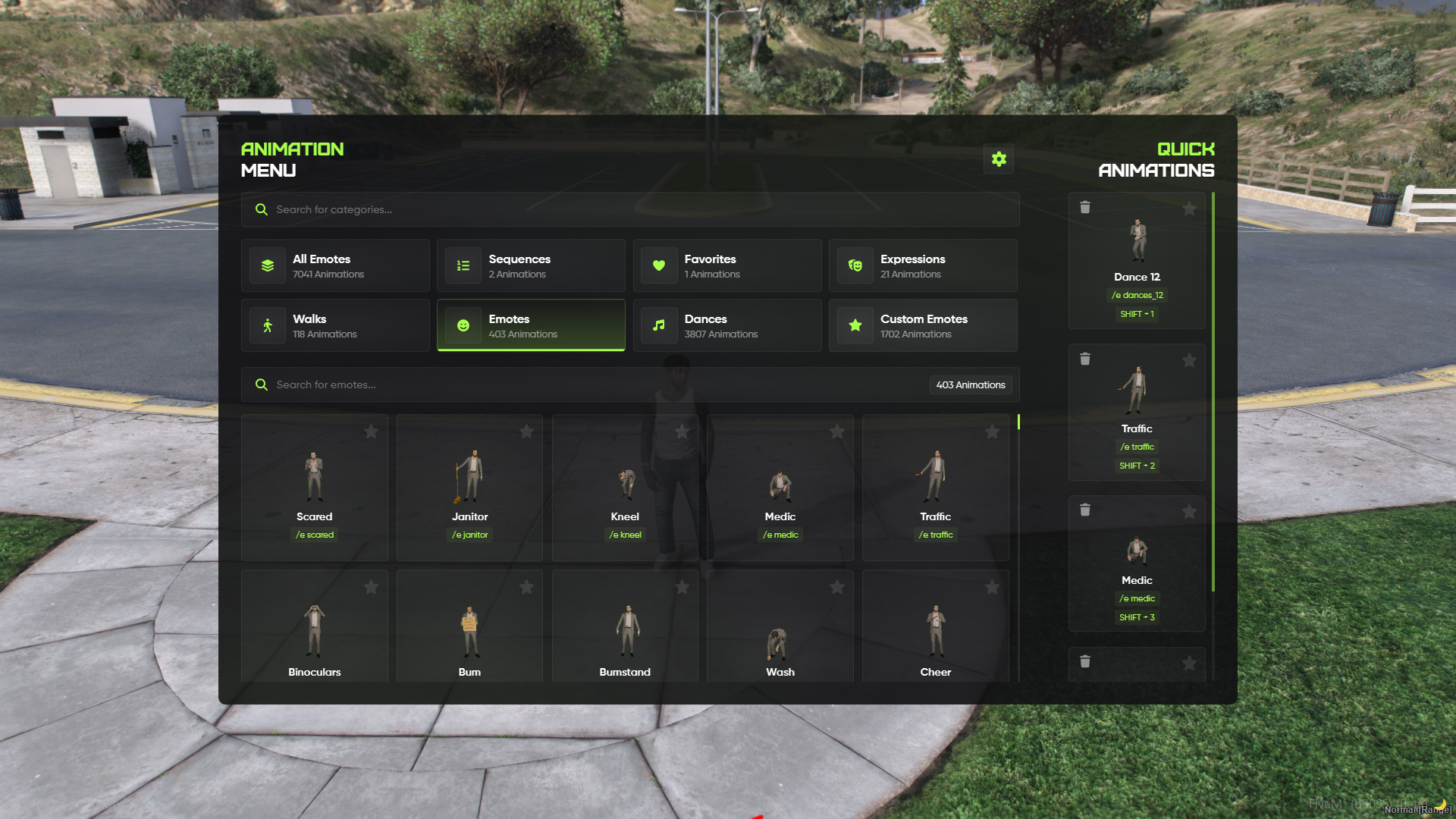 Fast Scripts · Animation Menu