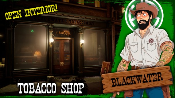 Tobacco Shop  - OPEN INTERIOR
