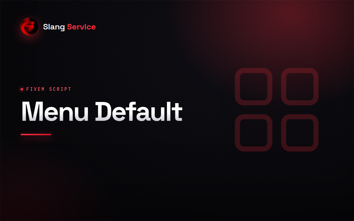 Menu Default