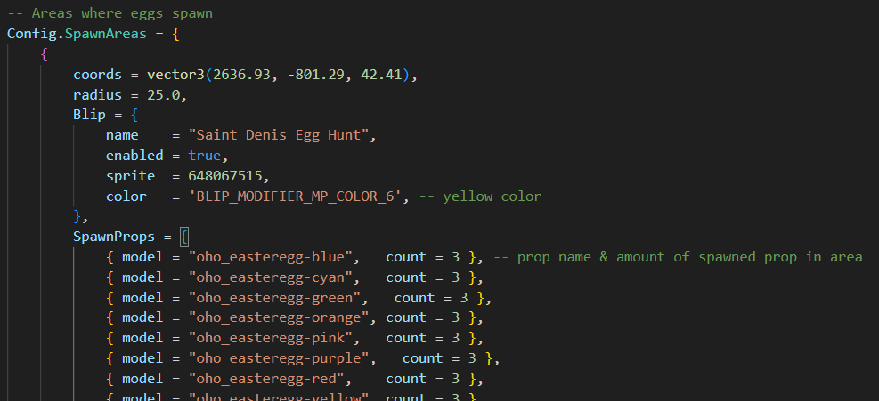 Easter Egg Hunt Script [VORP]