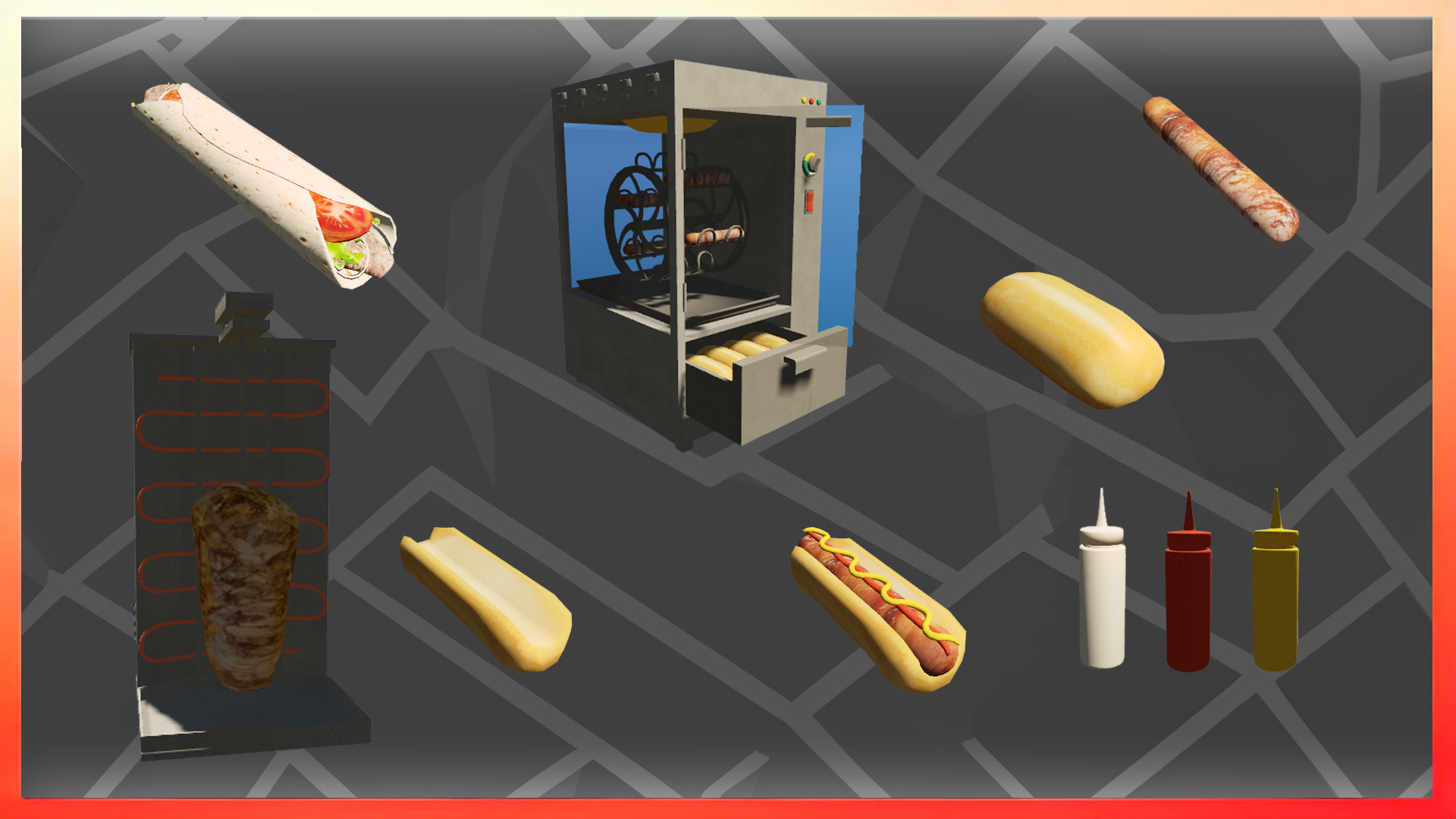 Animated FastFood Props
