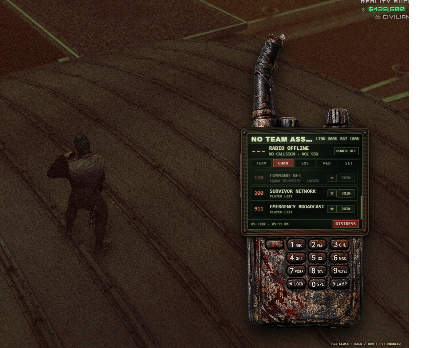 Walkie Talkie Radio for Zombie-Apocalypse Team SOS Emergency