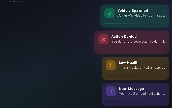 [SHOCK'S] Notify Standalone