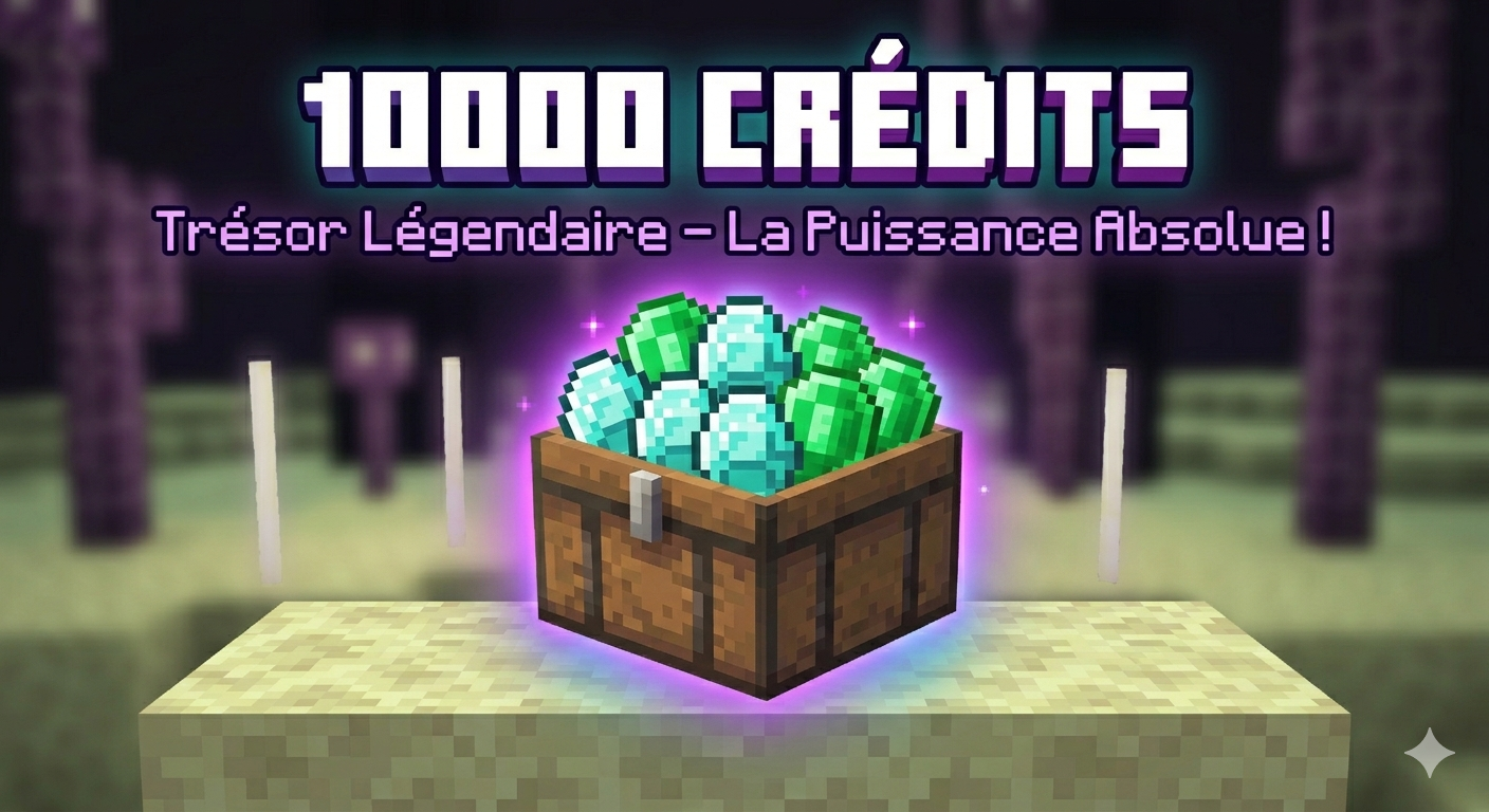 Achat de 10 000 Crédits