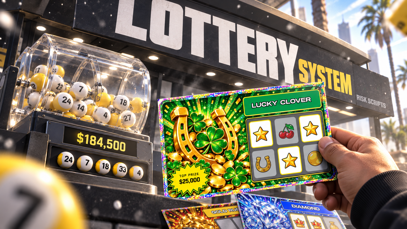 LOTTERY SYSTEM  [VUE]