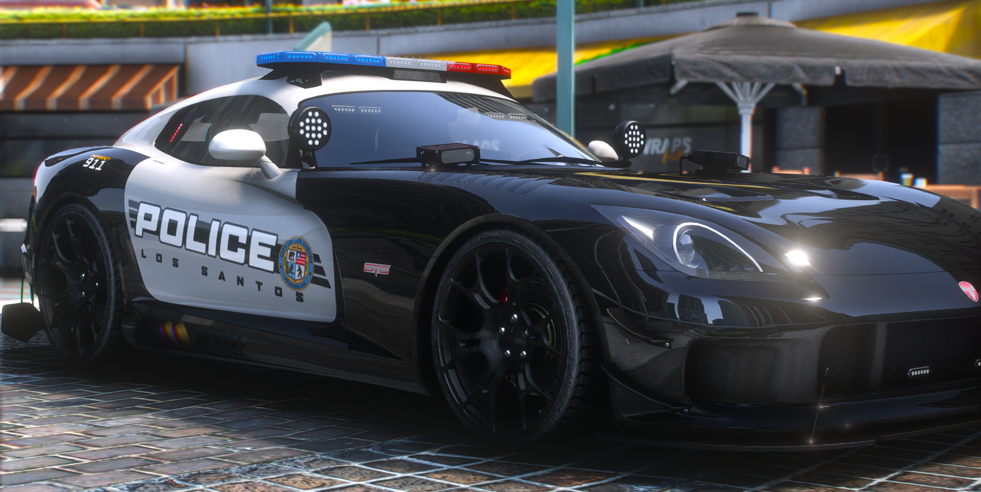 Police Bravado Banshee GTS