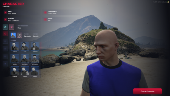 Fivem Character Creator Script