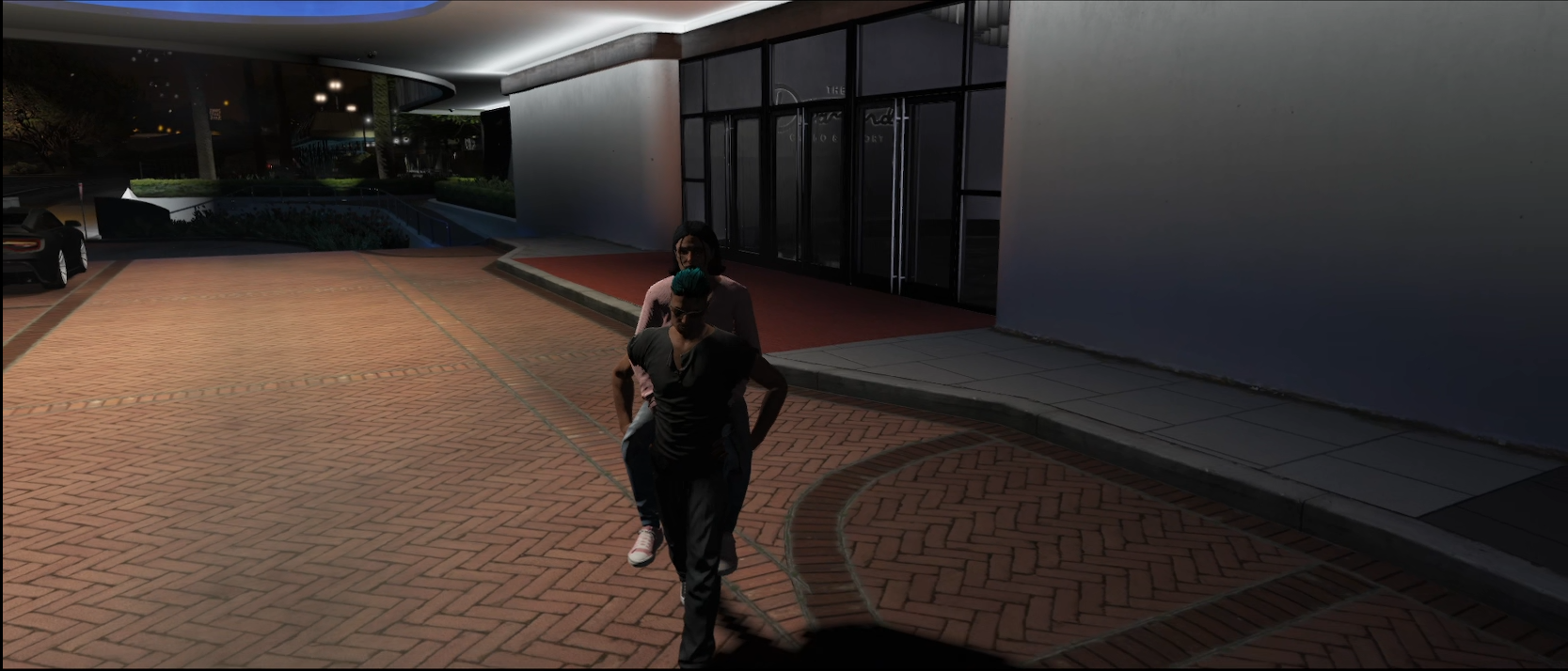 Tragen Piggyback