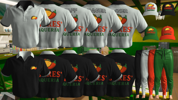 Torres Taqueria uniform 1 [M+F]