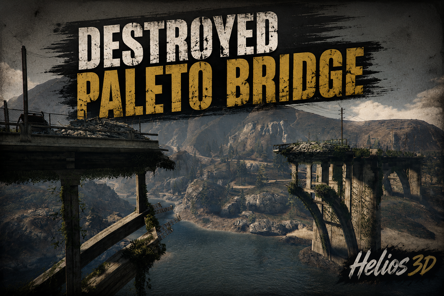 Destroyed Paleto Bridge | Post-Apocalypse Map