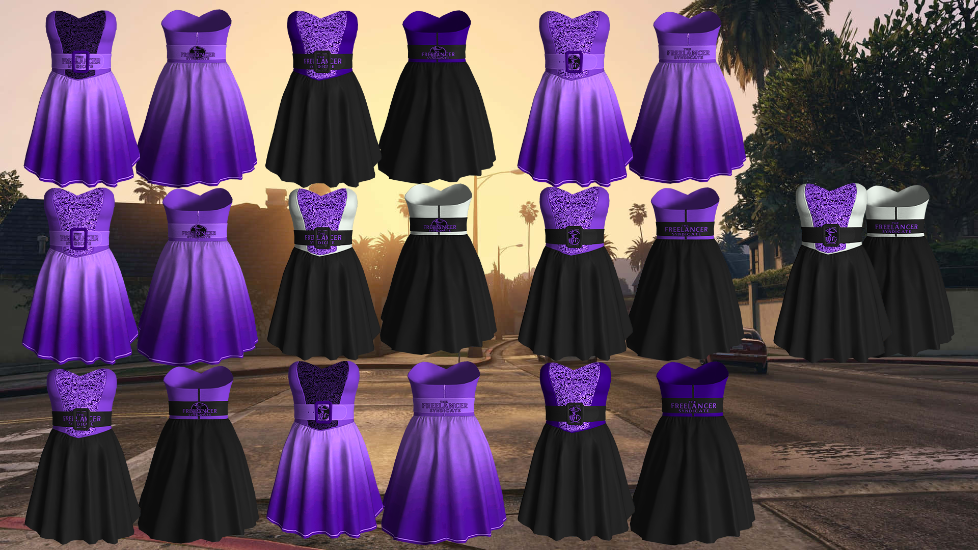 Freelancer Syndicate Dresses [Female]