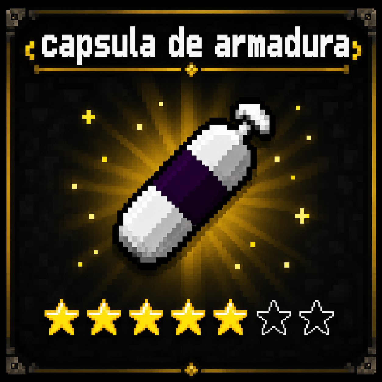 Capsula De Armadura - 5 Estrellas