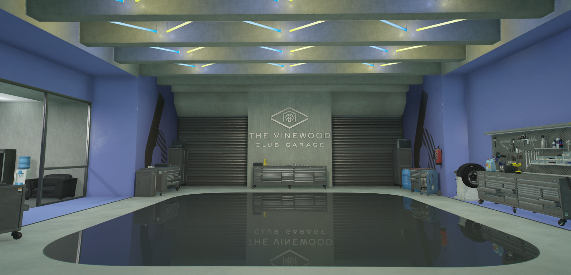 [The Neon Garage]mlo interior free