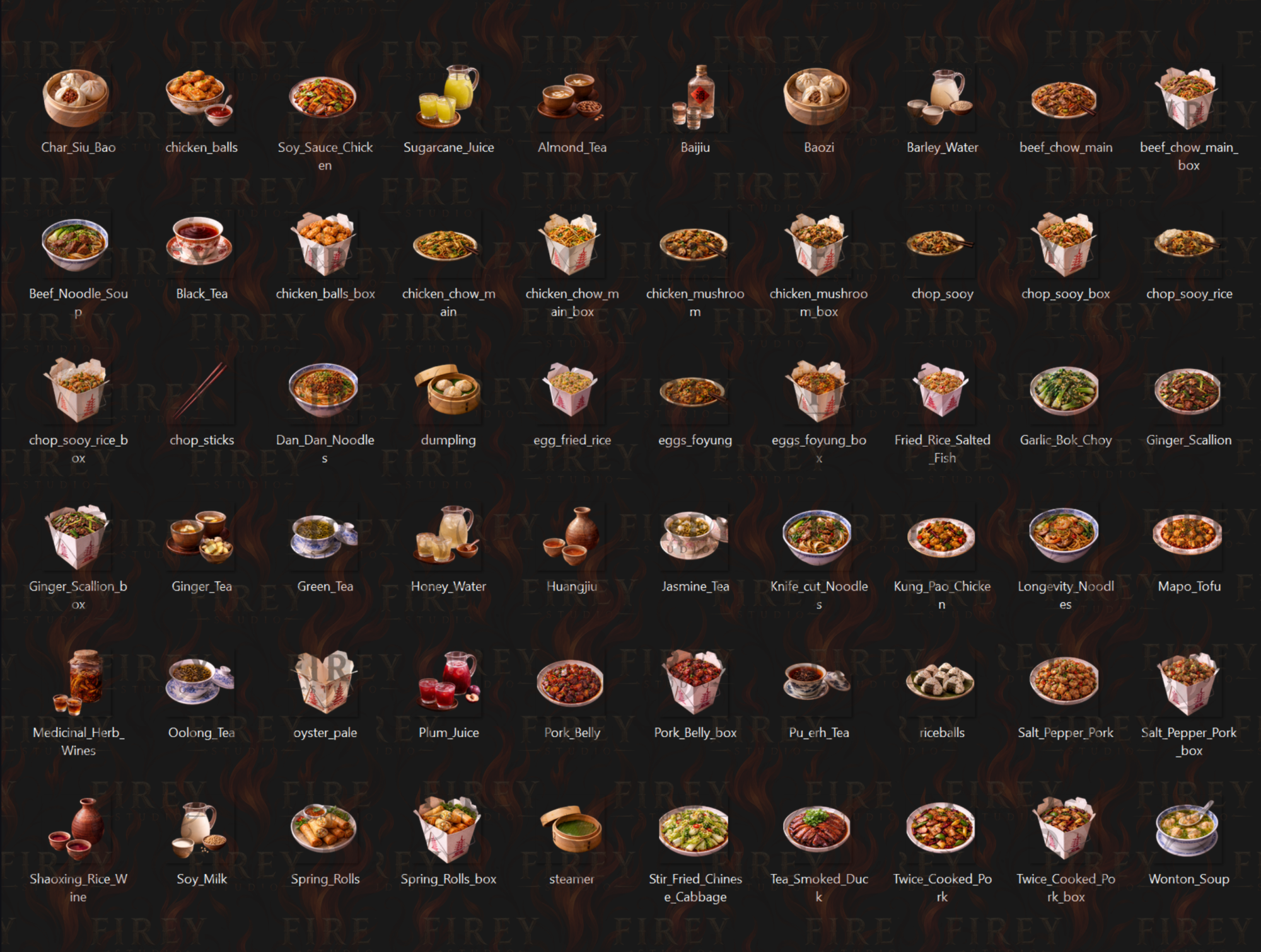 Chinese Icons