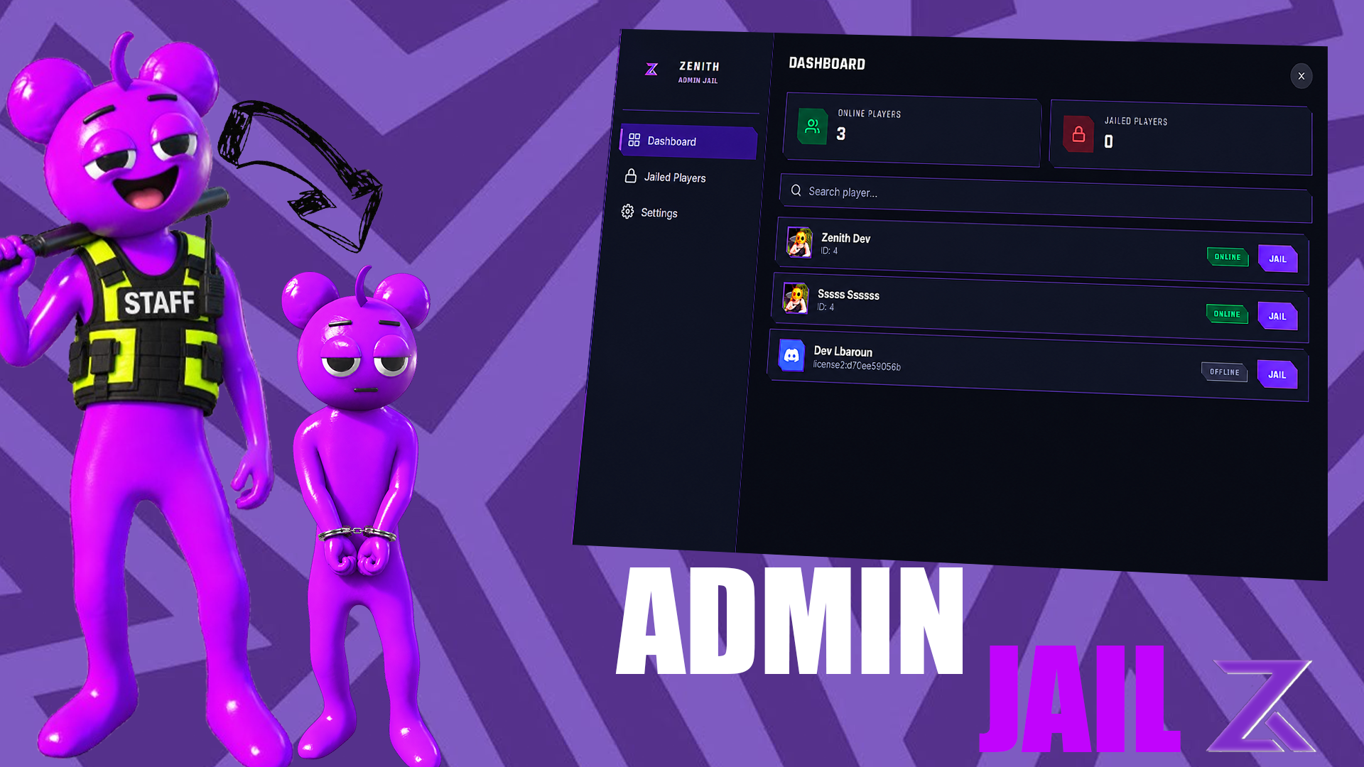 Zenith Admin Jail | Fivem Scripts