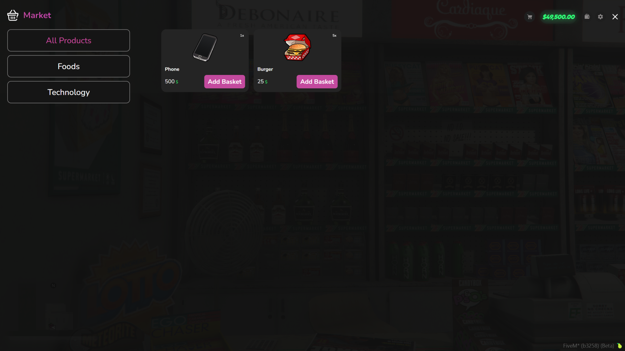 Purchaseable Market - Image undefined