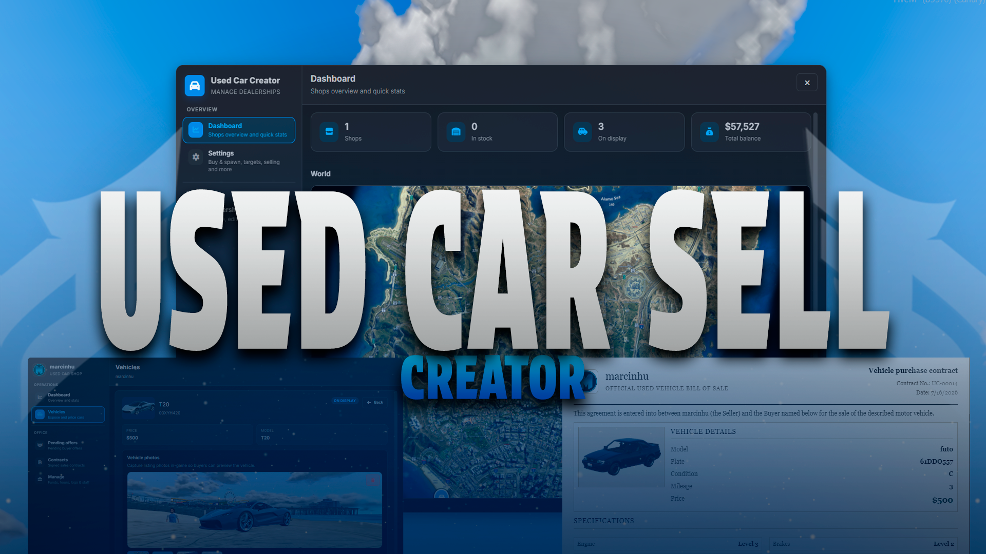 USED CAR SELL CREATOR
