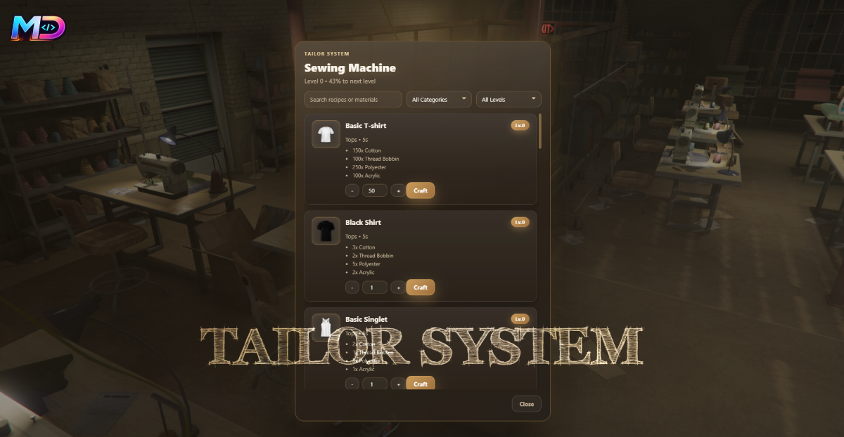 Tailor System