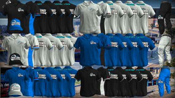 Westcoast Garage Uniform Bundle [M+F]