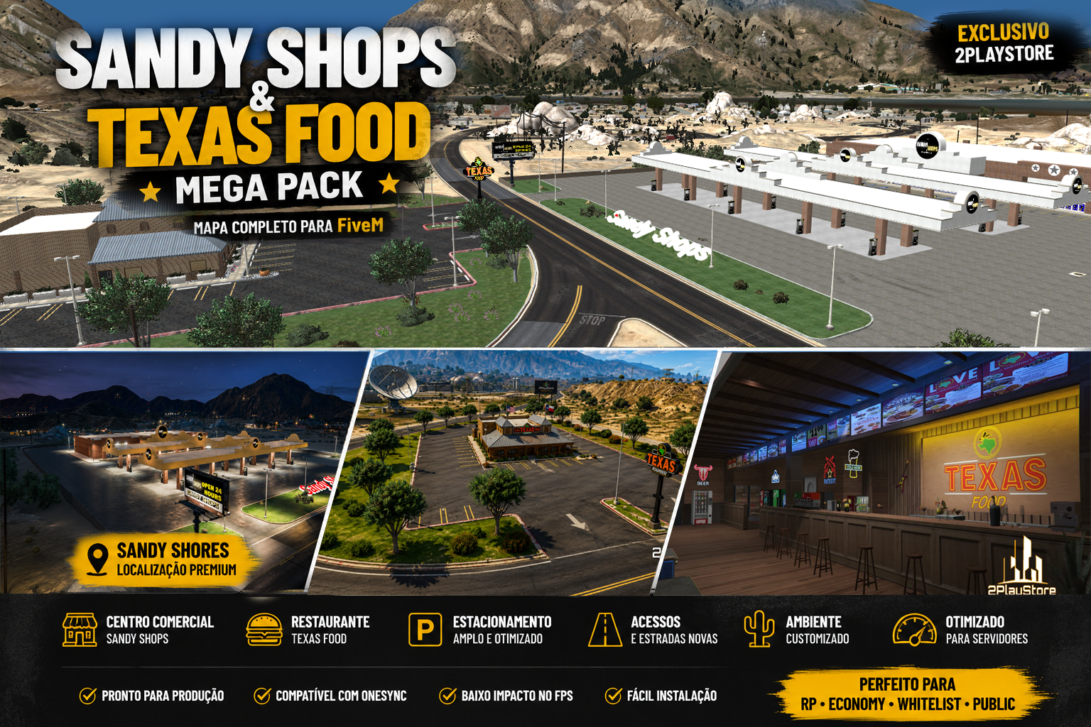 🏜️ Sandy Shops & Texas Food