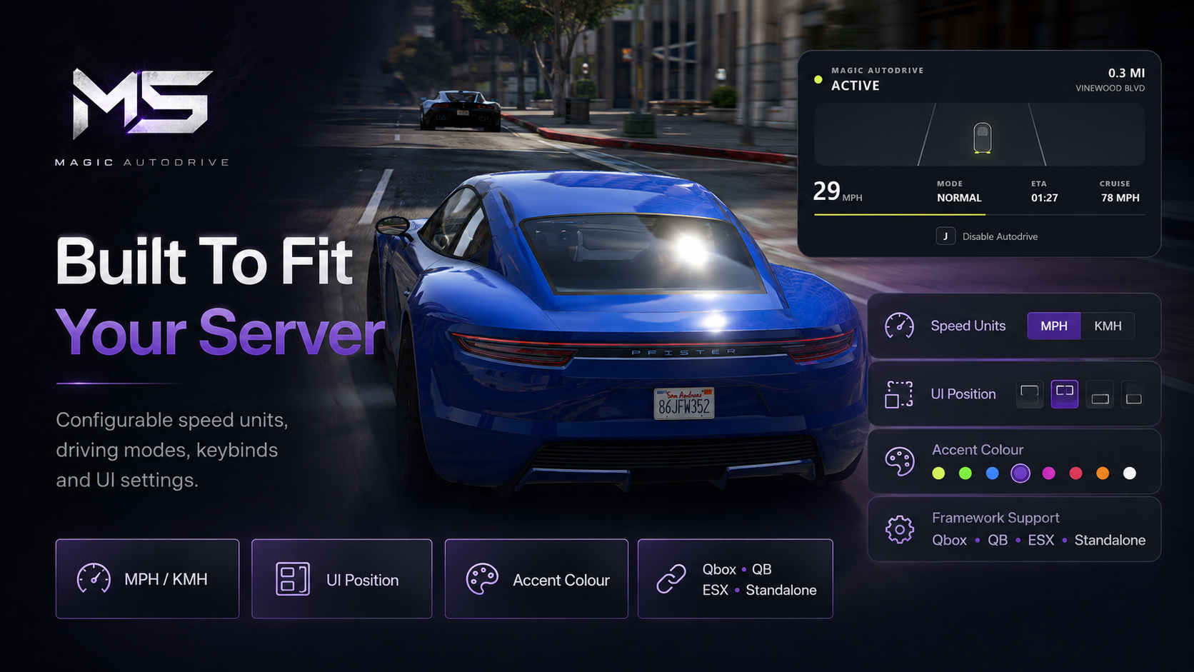 Magic Auto Drive – FiveM Autopilot System