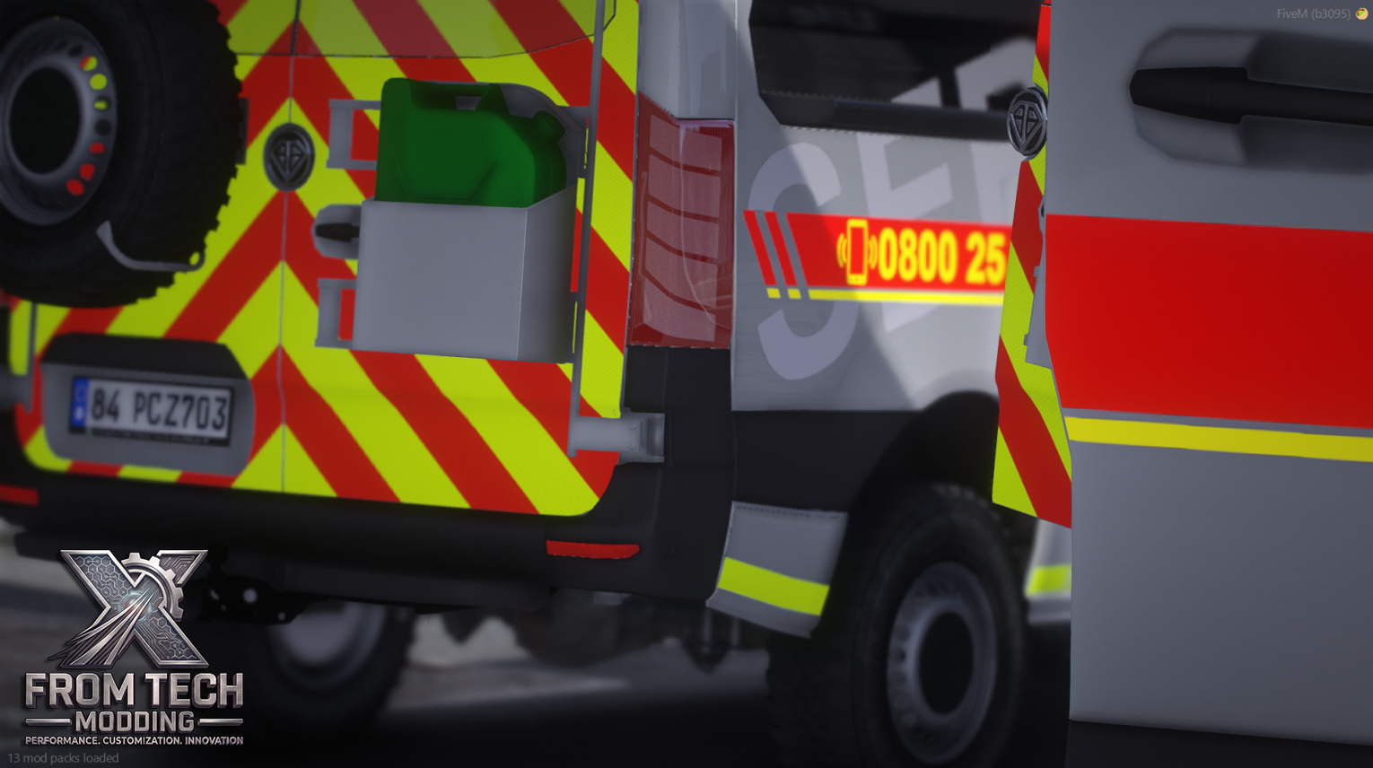 FTM Sprintey Servicefahrzeug [PACK] RTE 7/LVV B1/VV3
