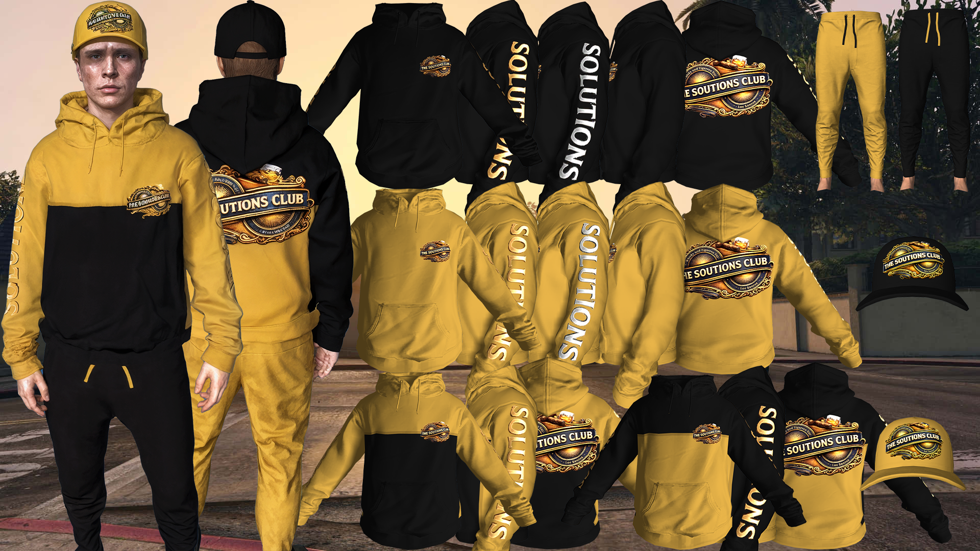 Solutions Club Hoodies [M+F]