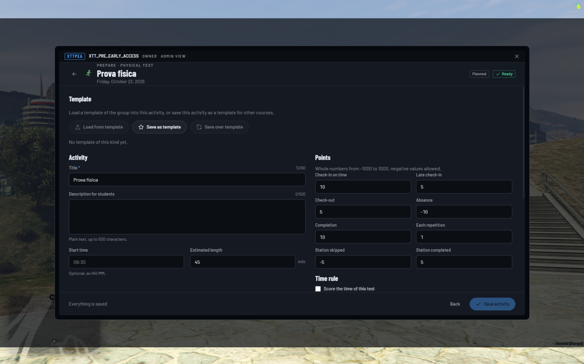 XTrainingSystem | FiveM Police Academy & Training Script