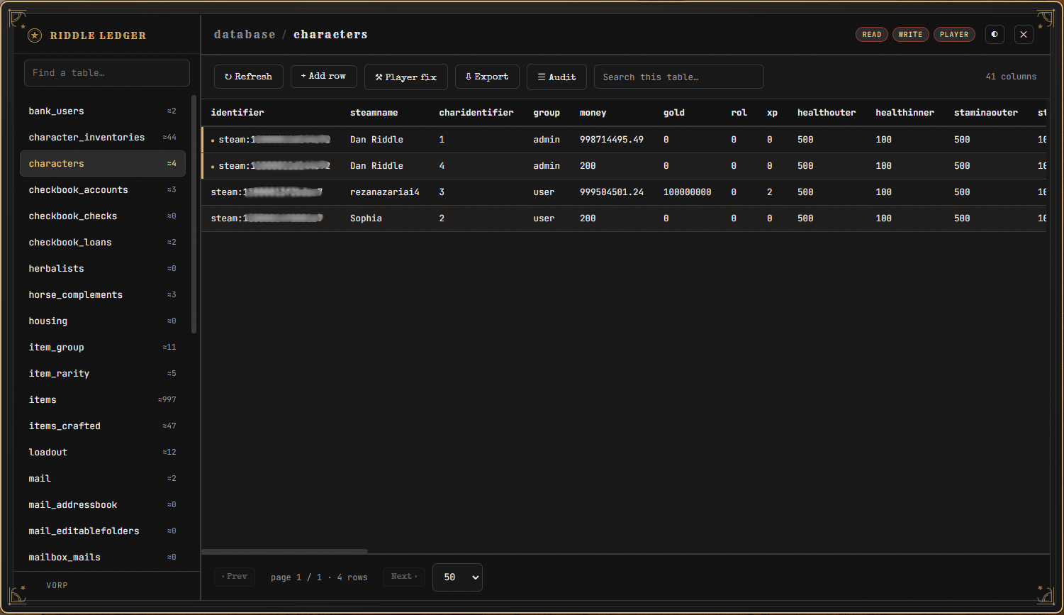 Riddle Database