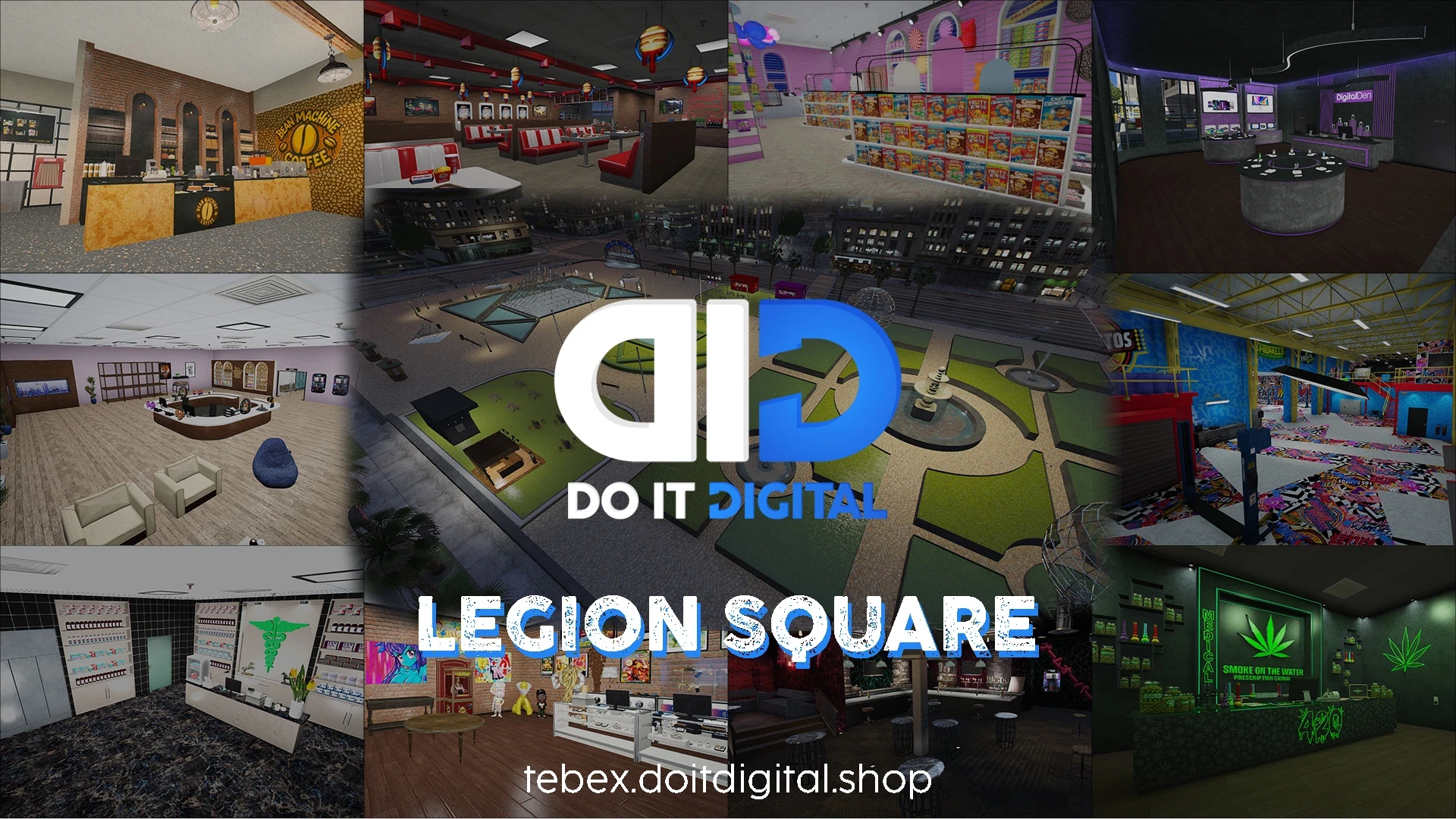 Fivem Legion Square – Complete MLO Pack