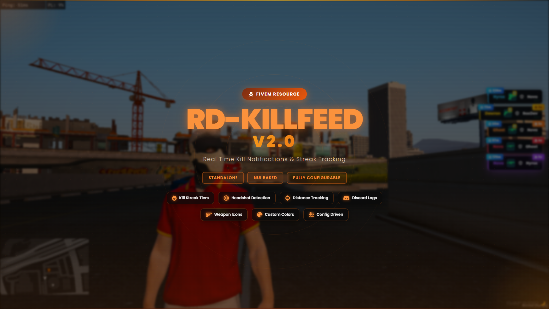 RD KillFeed V2.0 | Full Source (Lua + UI)