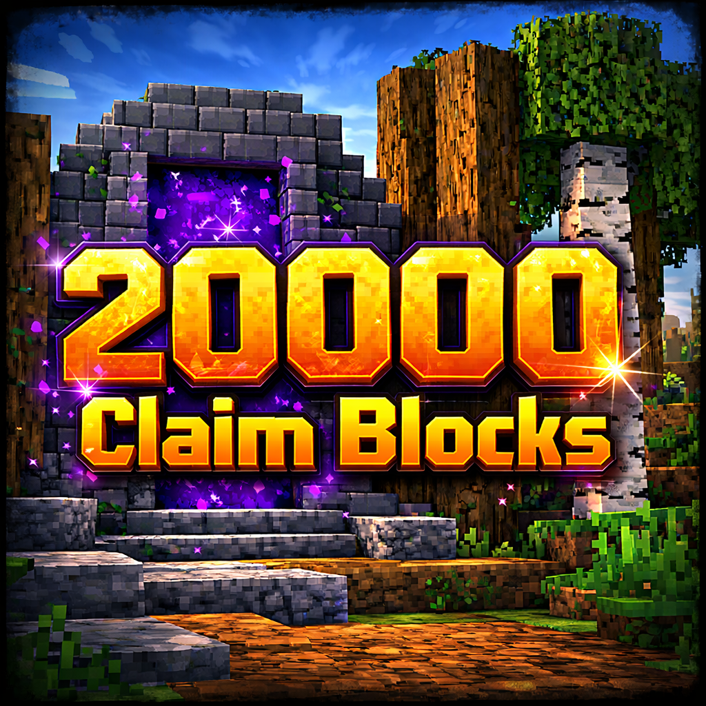 20,000 claim blocks