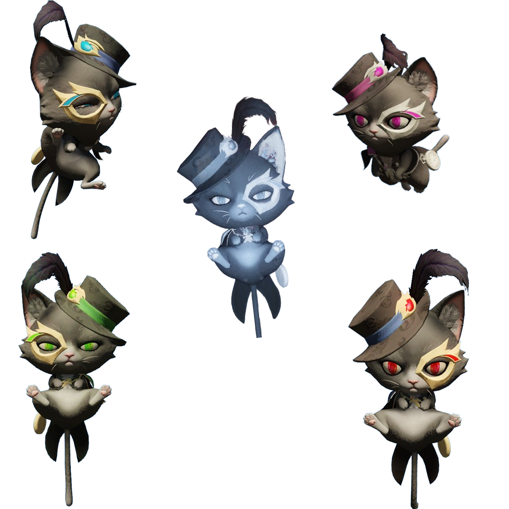 Sirmeowies - 5 Color Variations