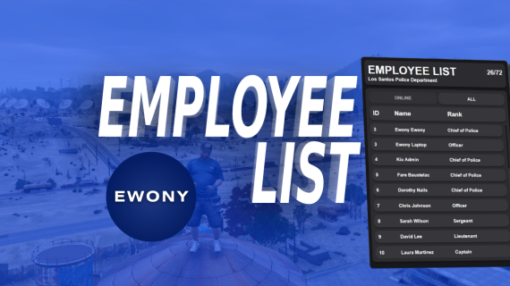 [QB-Core] Employee List