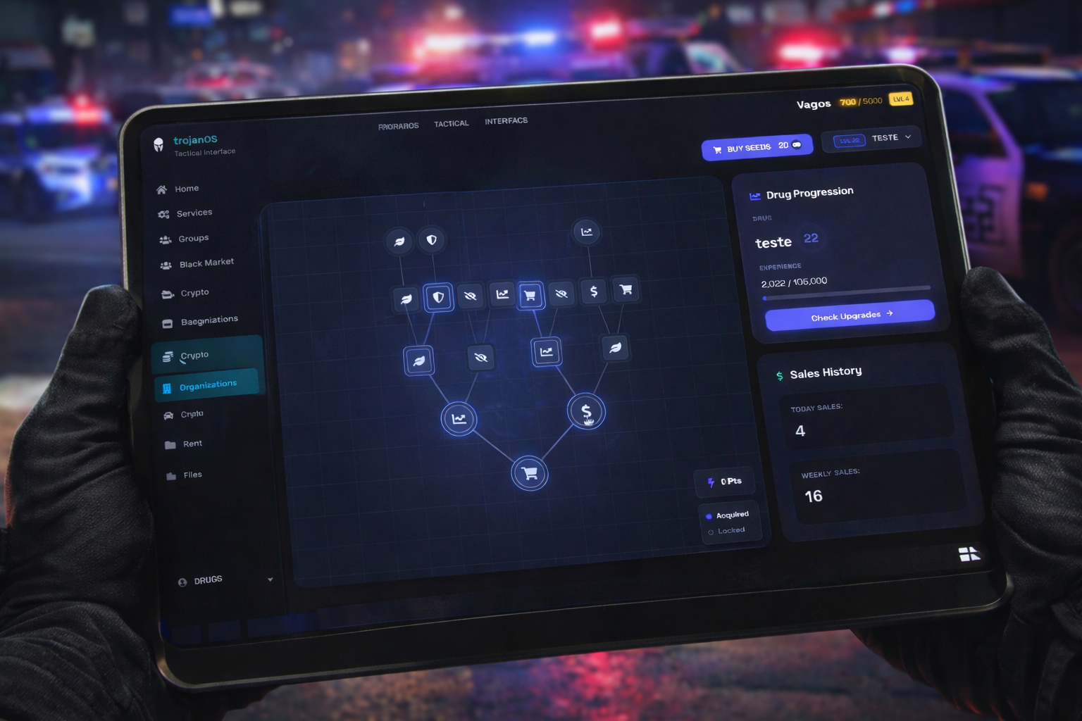 Crime Tablet