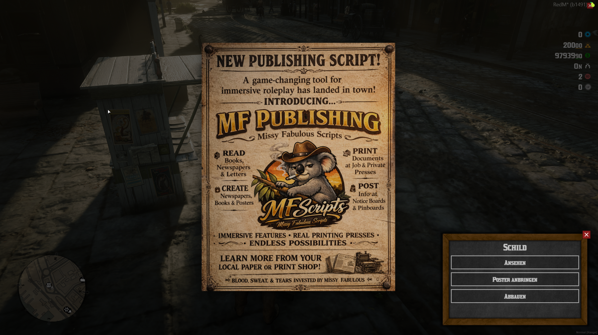 Immersive Publishing Script