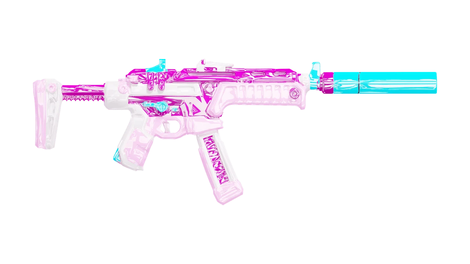 SPECTRE SMG - PINK & CYAN