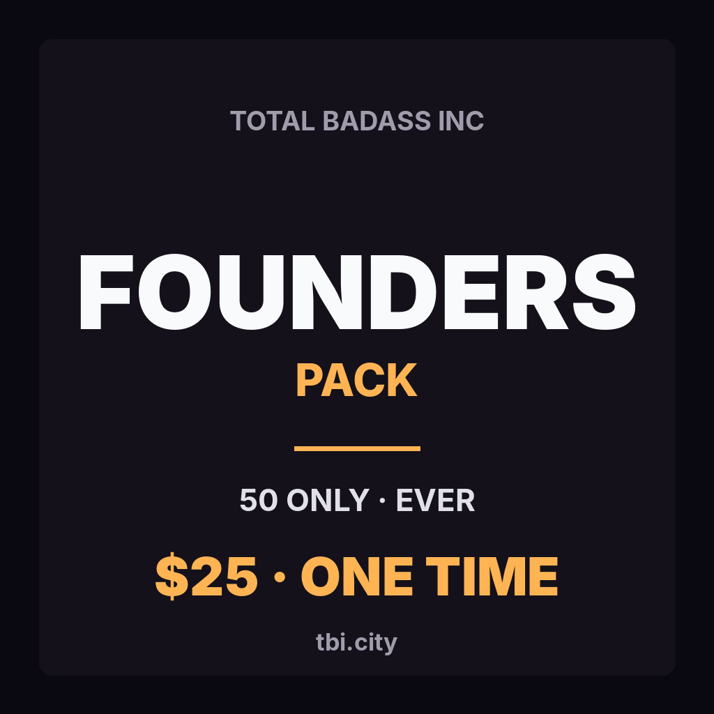 Founders Pack