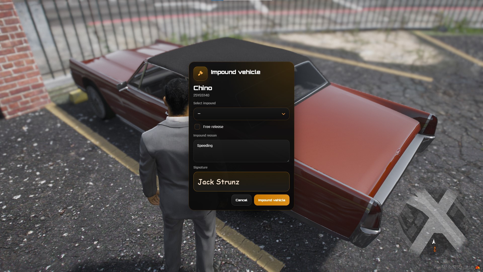 Garage & Persistent Vehicles