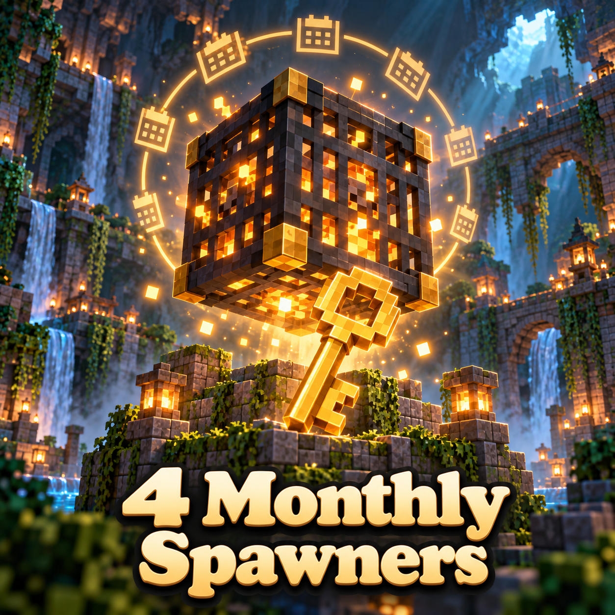 4 Monthly Spawners