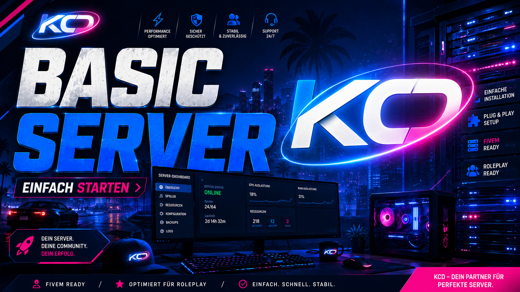 KCD Ready Server Basic