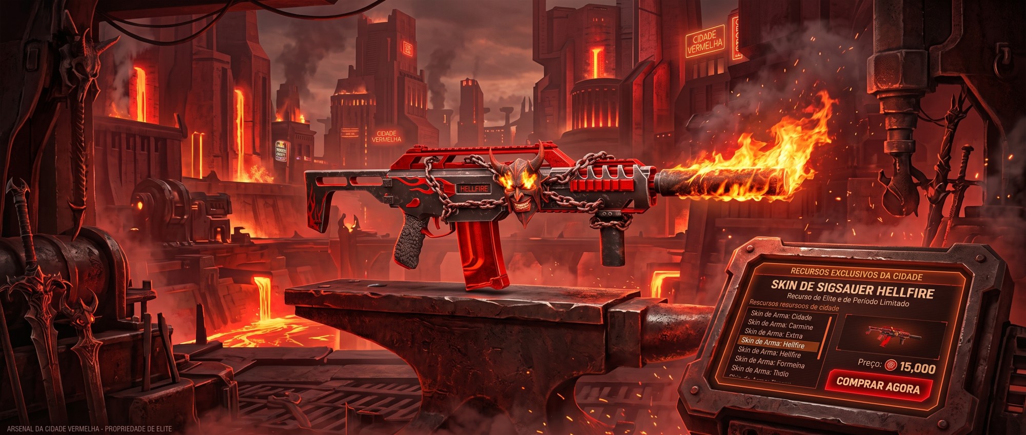 SIGSAUER 556 HELLFIRE