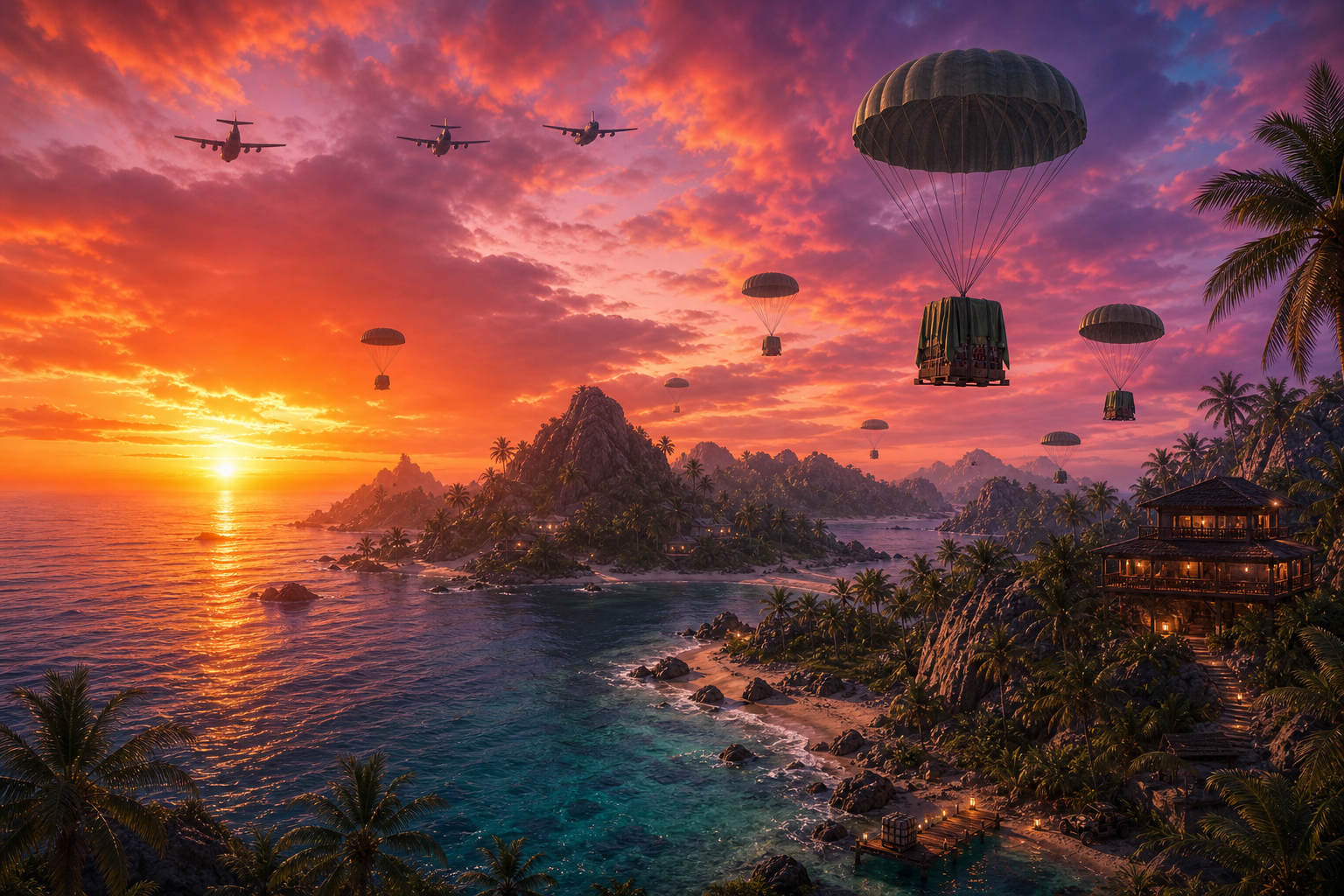 Whole-Server Island Drop