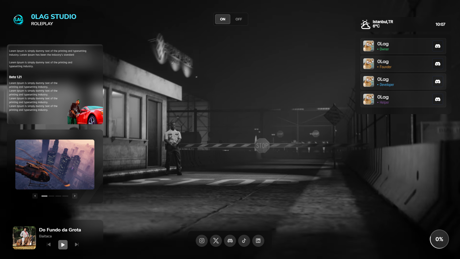 0Lag Loading Screen V3 [STANDALONE]