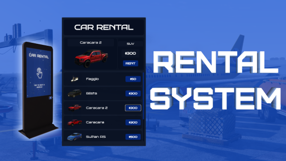 [QB-Core] Rental System