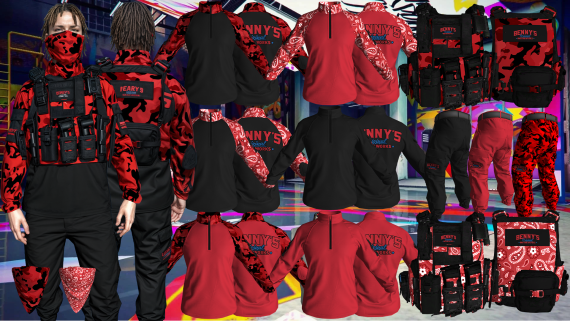 Bennys StrikeTeam (Male+Female)